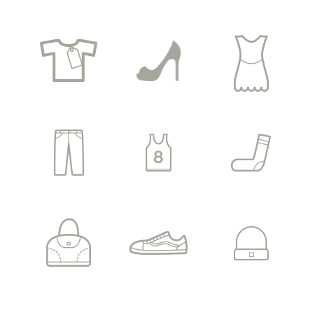 shopping icons shopping icons
